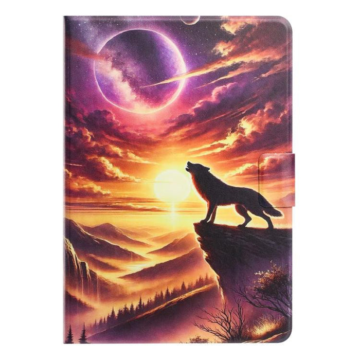 Funda inteligente para tablet de cuero vegano pintado con textura de lichi y voltaje, For Xiaomi Redmi Pad 2 11 2025