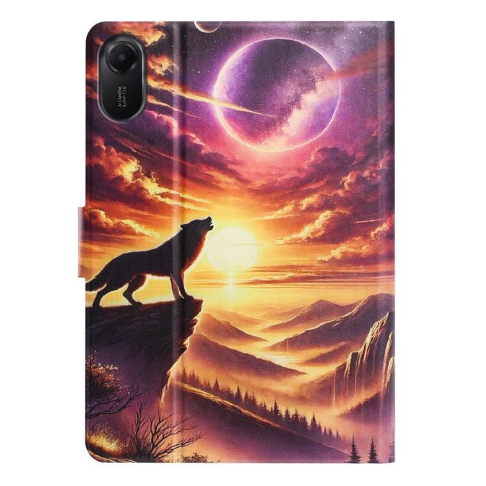 Funda inteligente para tablet de cuero vegano pintado con textura de lichi y voltaje, For Xiaomi Redmi Pad 2 11 2025