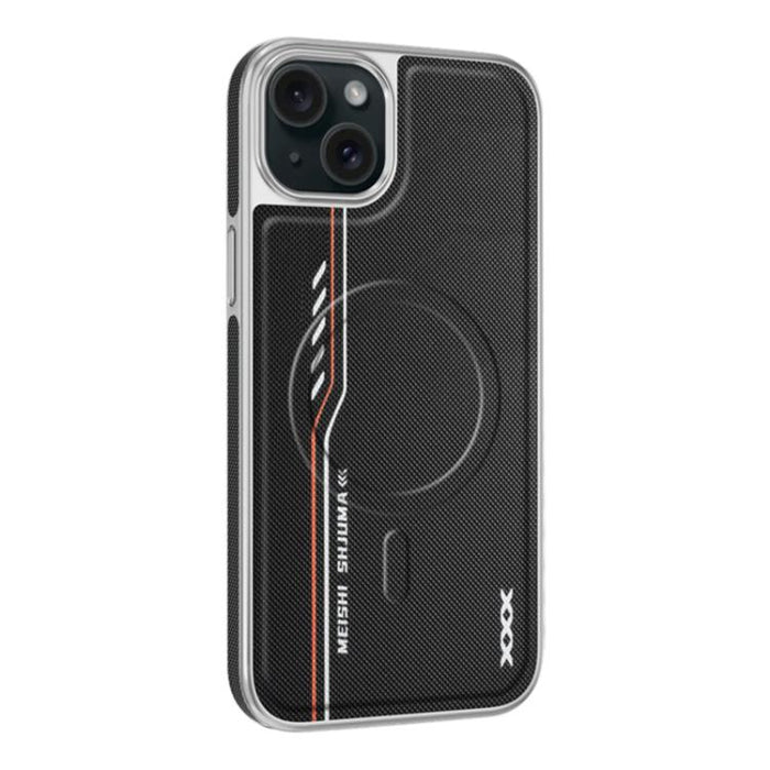 Funda magnética de piel vegana con estampado lineal y textura de diamante para teléfono móvil, For iPhone 17 Pro Max, For iPhone 17 Pro, For iPhone 17, For iPhone Air, For iPhone 16 Pro Max, For iPhone 16 Pro, For iPhone 16, For iPhone 15 Pro Max      ...