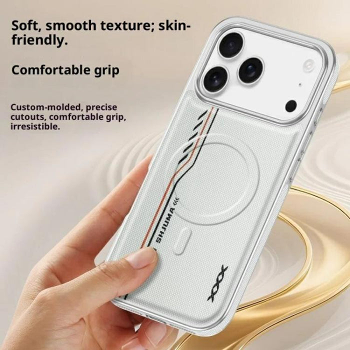Funda magnética de piel vegana con estampado lineal y textura de diamante para teléfono móvil, For iPhone 17 Pro Max, For iPhone 17 Pro, For iPhone 17, For iPhone Air, For iPhone 16 Pro Max, For iPhone 16 Pro, For iPhone 16, For iPhone 15 Pro Max      ...