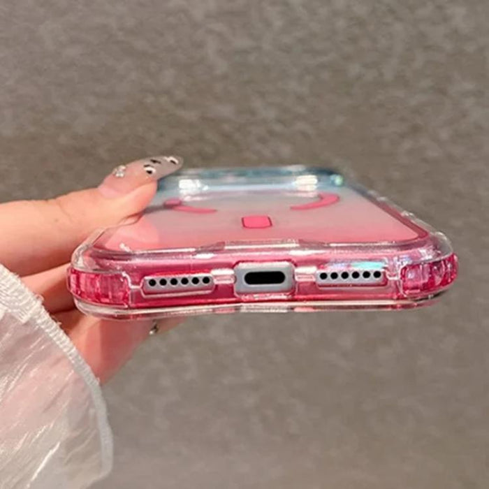 Funda magnética transparente con degradado desmontable para teléfono, For iPhone 13 Pro, For iPhone 12 / 12 Pro, For iPhone 12 Pro Max, For iPhone 11