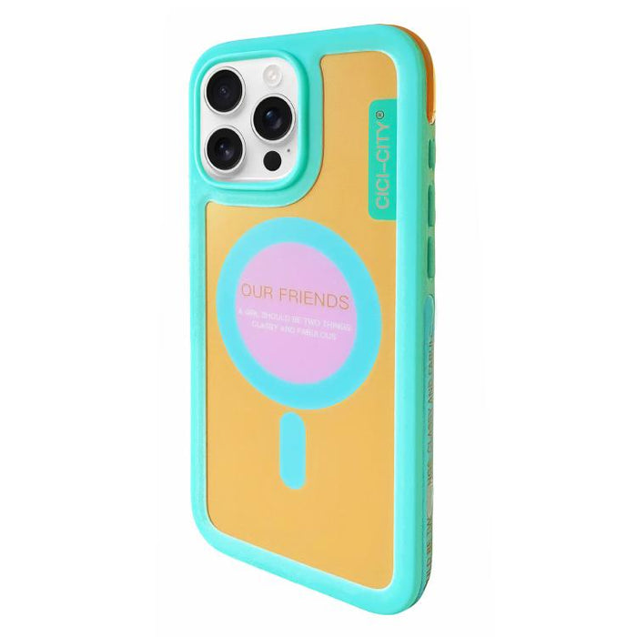 Funda magnética anticolisión para teléfono CICI-CITY CH-59 con dopamina, For iPhone 16 Pro Max, For iPhone 16 Pro, For iPhone 15 Pro Max, For iPhone 15 Pro