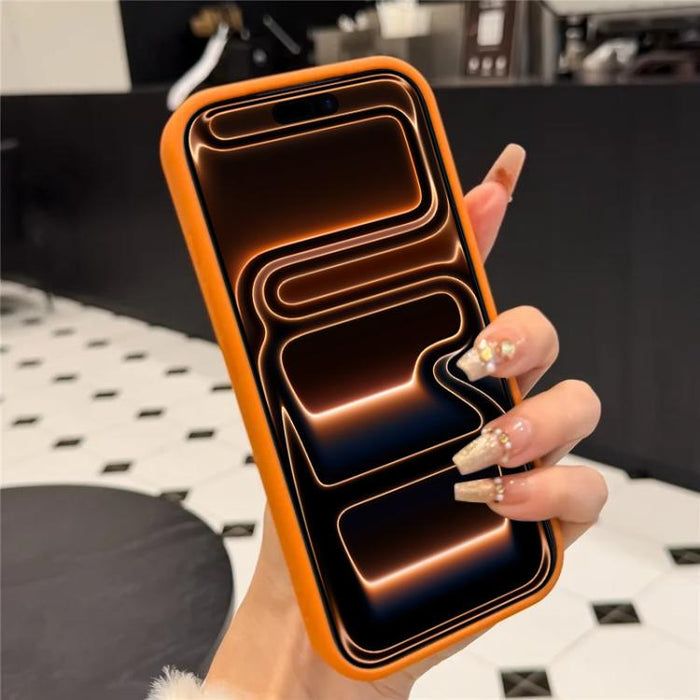 Funda magnética para teléfono con superficie de espejo de cristal y diamantes de imitación, For iPhone 17 Pro Max, For iPhone 17 Pro, For iPhone 17, For iPhone Air, For iPhone 16 Pro Max, For iPhone 16 Pro, For iPhone 16 Plus, For iPhone 16            ...
