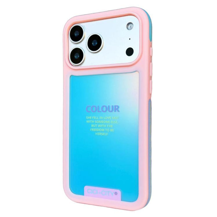 Funda para teléfono CICI-CITY CH-60 Dopamine de doble tono anticolisión, For iPhone 17 Pro Max, For iPhone 17 Pro, For iPhone 17, For iPhone 16 Pro Max, For iPhone 16 Pro, For iPhone 15 Pro Max, For iPhone 15 Pro