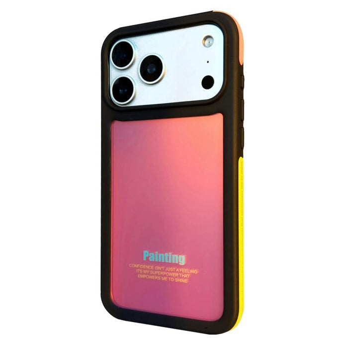 Funda para teléfono CICI-CITY CH-60 Dopamine de doble tono anticolisión, For iPhone 17 Pro Max, For iPhone 17 Pro, For iPhone 17, For iPhone 16 Pro Max, For iPhone 16 Pro, For iPhone 15 Pro Max, For iPhone 15 Pro