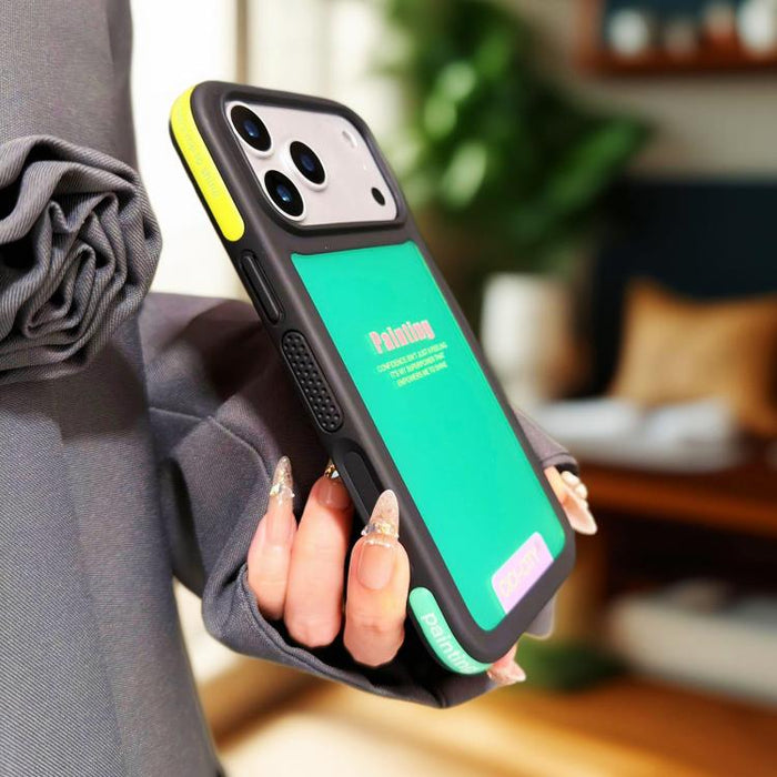 Funda para teléfono CICI-CITY CH-60 Dopamine de doble tono anticolisión, For iPhone 17 Pro Max, For iPhone 17 Pro, For iPhone 17, For iPhone 16 Pro Max, For iPhone 16 Pro, For iPhone 15 Pro Max, For iPhone 15 Pro