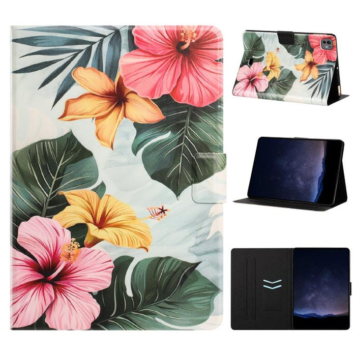 Funda inteligente para tablet de cuero vegano pintado con textura de lichi y voltaje, For iPad Pro 11 2025 / 2024, For iPad 2025 / 2022, For iPad mini 2024 / mini 6, For iPad Pro 11 2022 / Air 2022 10.9, For iPad 10.2 2021 / 10.5 2019                  ...
