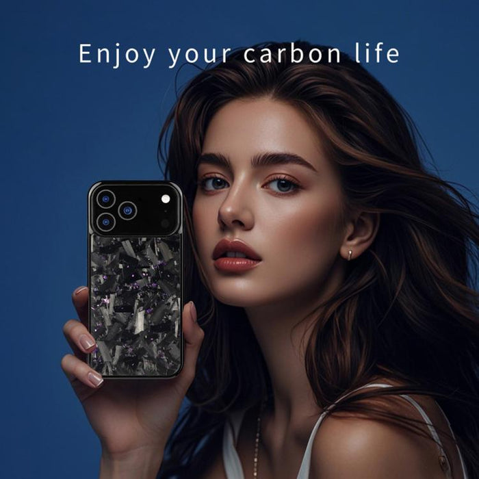 Funda magnética para teléfono de fibra de carbono PC + TPU, For iPhone 11, For iPhone 11 Pro