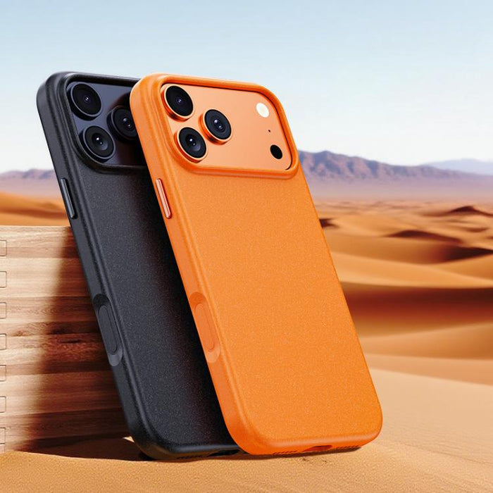 Funda magnética para teléfono con diseño de arena de roca de la serie Boundless, For iPhone 17 Pro Max, For iPhone 17 Pro, For iPhone 16 Pro Max, For iPhone 16 Pro