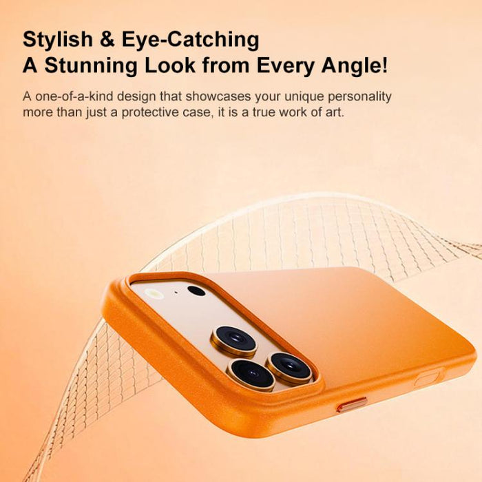 Funda magnética para teléfono con diseño de arena de roca de la serie Boundless, For iPhone 17 Pro Max, For iPhone 17 Pro, For iPhone 16 Pro Max, For iPhone 16 Pro