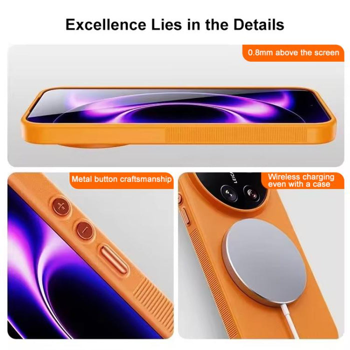 Funda magnética para teléfono con diseño de arena de roca de la serie Boundless, For Redmi K90, For Redmi K90 Pro Max
