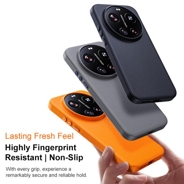 Funda magnética para teléfono con diseño de arena de roca de la serie Boundless, For Xiaomi 17 Ultra, For Xiaomi 17 Pro Max, For Xiaomi 17 Pro, For Xiaomi 17