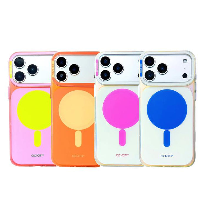 Funda magnética para teléfono CICI-CITY CH-63 Light & Shadow de color sólido, For iPhone 17 Pro Max, For iPhone 17 Pro