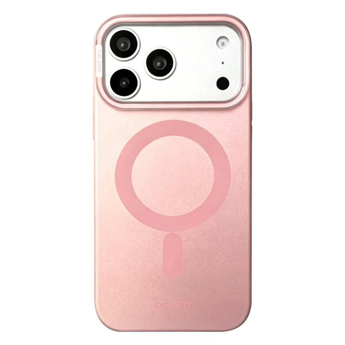 Funda magnética para teléfono CICI-CITY CH-65 con textura metálica y brillo a la luz de la luna, For iPhone 17 Pro Max, For iPhone 17 Pro, For iPhone 16 Pro Max, For iPhone 16 Pro, For iPhone 15 Pro Max, For iPhone 15 Pro