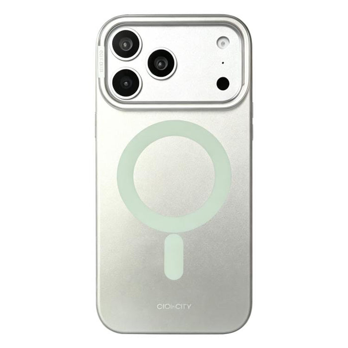 Funda magnética para teléfono CICI-CITY CH-65 con textura metálica y brillo a la luz de la luna, For iPhone 17 Pro Max, For iPhone 17 Pro, For iPhone 16 Pro Max, For iPhone 16 Pro, For iPhone 15 Pro Max, For iPhone 15 Pro