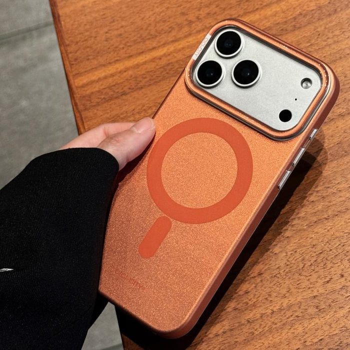 Funda magnética para teléfono CICI-CITY CH-65 con textura metálica y brillo a la luz de la luna, For iPhone 17 Pro Max, For iPhone 17 Pro, For iPhone 16 Pro Max, For iPhone 16 Pro, For iPhone 15 Pro Max, For iPhone 15 Pro