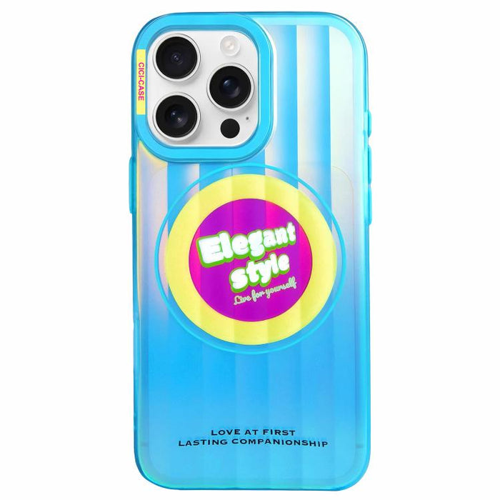 Funda magnética para teléfono CICI-CITY CH-66 Aurora Stripe, For iPhone 17 Pro Max, For iPhone 17 Pro, For iPhone 16 Pro Max, For iPhone 16 Pro, For iPhone 15 Pro Max, For iPhone 15 Pro