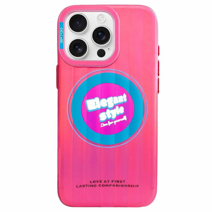 Funda magnética para teléfono CICI-CITY CH-66 Aurora Stripe, For iPhone 17 Pro Max, For iPhone 17 Pro, For iPhone 16 Pro Max, For iPhone 16 Pro, For iPhone 15 Pro Max, For iPhone 15 Pro