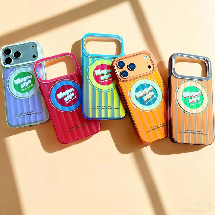 Funda magnética para teléfono CICI-CITY CH-66 Aurora Stripe, For iPhone 17 Pro Max, For iPhone 17 Pro, For iPhone 16 Pro Max, For iPhone 16 Pro, For iPhone 15 Pro Max, For iPhone 15 Pro