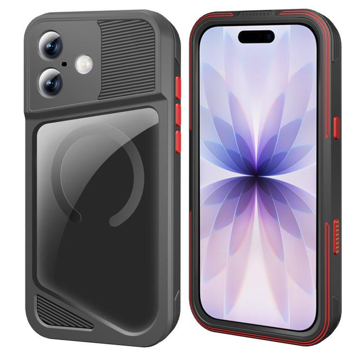 Funda magnética impermeable para teléfono móvil RedPepper GTM Series IP68 para buceo, For iPhone 17 Pro Max, For iPhone 17 Pro, For iPhone 17, For iPhone Air