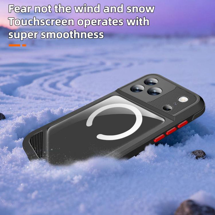 Funda magnética impermeable para teléfono móvil RedPepper GTM Series IP68 para buceo, For iPhone 17 Pro Max, For iPhone 17 Pro, For iPhone 17, For iPhone Air