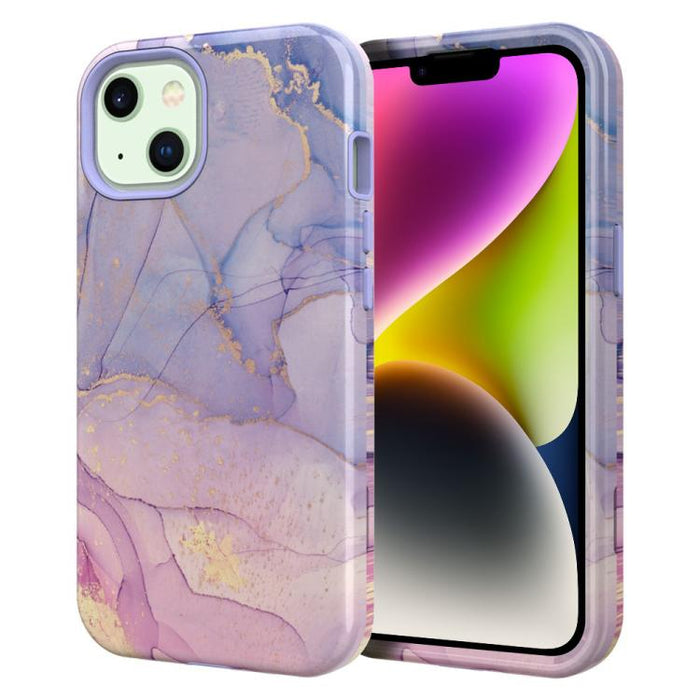 Funda para teléfono de PC + TPU con estampado de mármol mediante transferencia de agua, For iPhone 17 Pro Max, For iPhone 17 Pro, For iPhone 17, For iPhone Air, For iPhone 16 Pro Max, For iPhone 16 Pro, For iPhone 16 Plus, For iPhone 16                ...