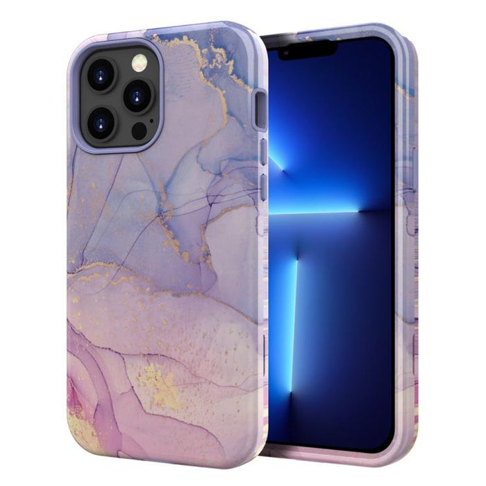 Funda para teléfono de PC + TPU con estampado de mármol mediante transferencia de agua, For iPhone 17 Pro Max, For iPhone 17 Pro, For iPhone 17, For iPhone Air, For iPhone 16 Pro Max, For iPhone 16 Pro, For iPhone 16 Plus, For iPhone 16                ...