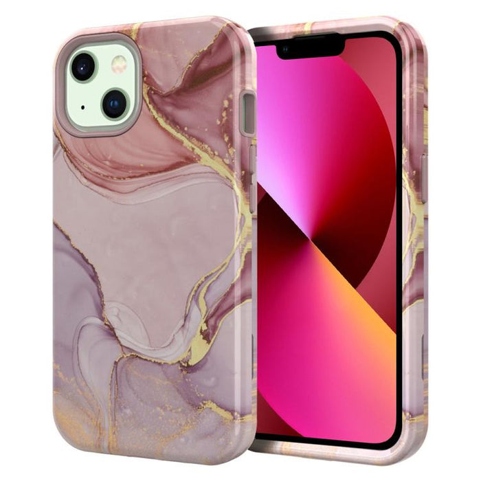Funda para teléfono de PC + TPU con estampado de mármol mediante transferencia de agua, For iPhone 17 Pro Max, For iPhone 17 Pro, For iPhone 17, For iPhone Air, For iPhone 16 Pro Max, For iPhone 16 Pro, For iPhone 16 Plus, For iPhone 16                ...