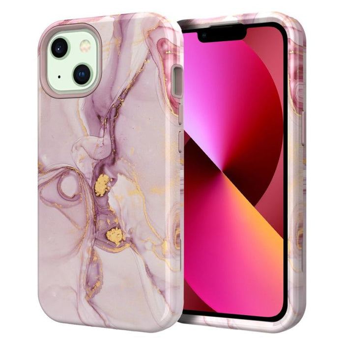 Funda para teléfono de PC + TPU con estampado de mármol mediante transferencia de agua, For iPhone 17 Pro Max, For iPhone 17 Pro, For iPhone 17, For iPhone Air, For iPhone 16 Pro Max, For iPhone 16 Pro, For iPhone 16 Plus, For iPhone 16                ...