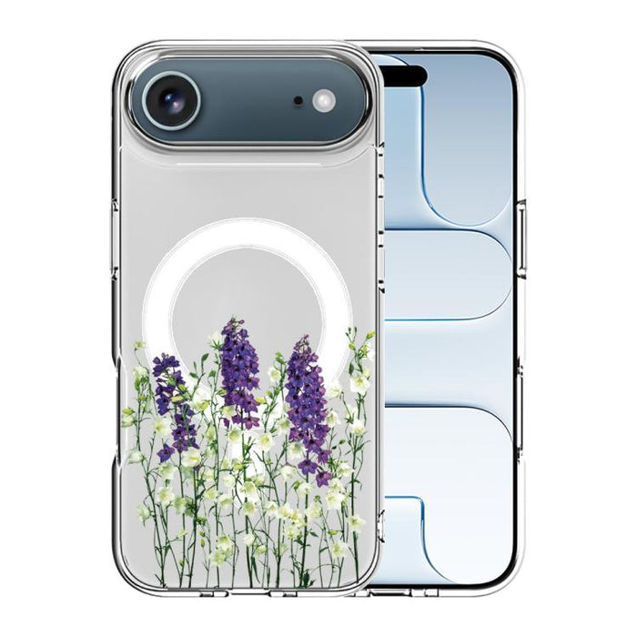 Funda magnética antigolpes para teléfono, TPU + PC con estampado de patrones, For iPhone 17 Pro Max, For iPhone 17 Pro, For iPhone 17, For iPhone Air, For iPhone 16 Pro Max
