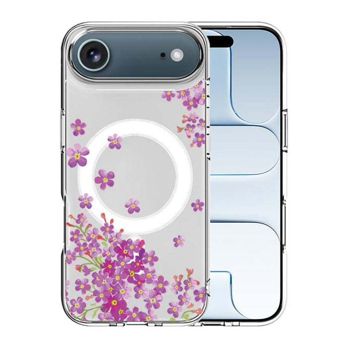 Funda magnética antigolpes para teléfono, TPU + PC con estampado de patrones, For iPhone 17 Pro Max, For iPhone 17 Pro, For iPhone 17, For iPhone Air, For iPhone 16 Pro Max