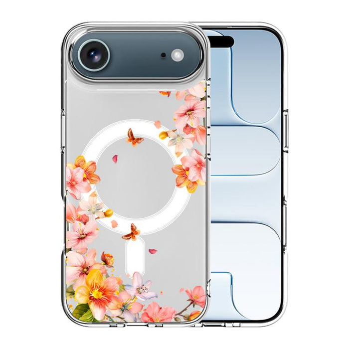 Funda magnética antigolpes para teléfono, TPU + PC con estampado de patrones, For iPhone 17 Pro Max, For iPhone 17 Pro, For iPhone 17, For iPhone Air, For iPhone 16 Pro Max