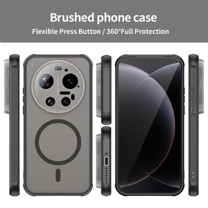 Funda magnética para teléfono WANLONFENG Serie FD con protector de pantalla táctil, For Xiaomi 17 Ultra, For Xiaomi 17 Pro Max, For Xiaomi 17 Pro, For Xiaomi 17