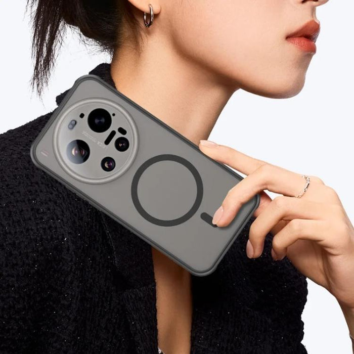 Funda magnética para teléfono WANLONFENG Serie FD con protector de pantalla táctil, For Xiaomi 17 Ultra, For Xiaomi 17 Pro Max, For Xiaomi 17 Pro, For Xiaomi 17