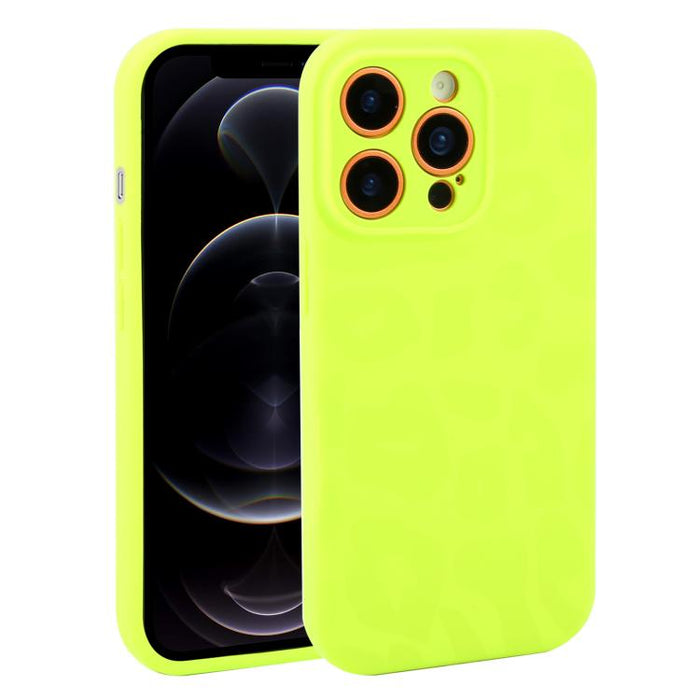 Funda de silicona líquida con estampado de leopardo y orificios de precisión para teléfono, For iPhone 13, For iPhone 12, For iPhone 12 Pro Max, For iPhone 12 Pro