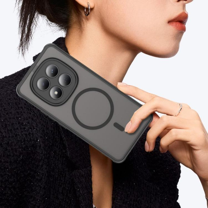 Funda magnética para teléfono WANLONFENG Serie FD con protector de pantalla táctil, For Redmi Note 15 Pro+ 5G Global 163.3mm, For Redmi Note 15 5G Global 164mm, For Redmi Note 15 4G Global 164mm, For Redmi Note 15 Pro 4G Global 163.2mm                 ...