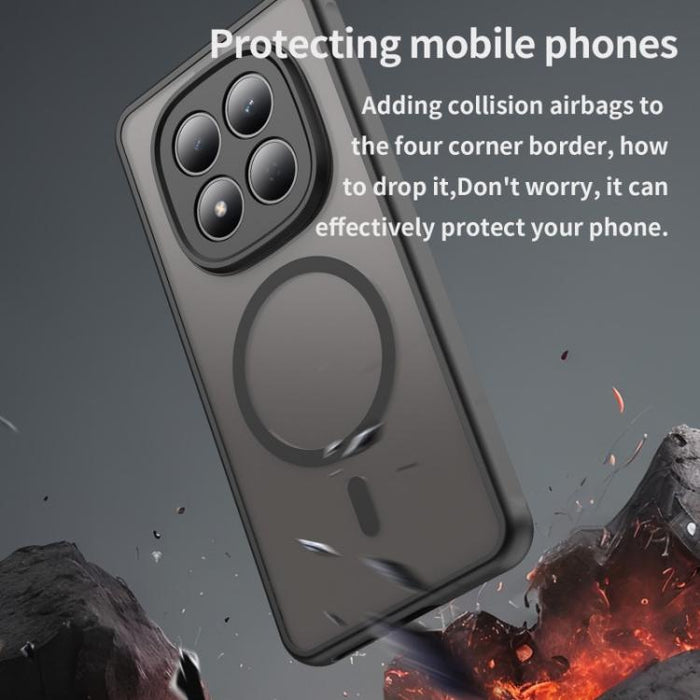 Funda magnética para teléfono WANLONFENG Serie FD con protector de pantalla táctil, For Redmi Note 15 Pro+ 5G Global 163.3mm, For Redmi Note 15 5G Global 164mm, For Redmi Note 15 4G Global 164mm, For Redmi Note 15 Pro 4G Global 163.2mm                 ...