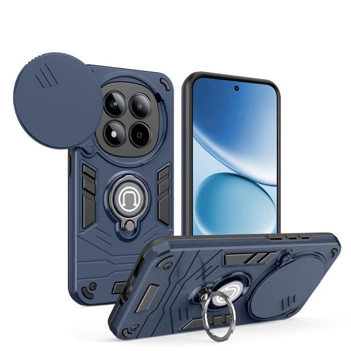 Funda para teléfono Camshield con soporte de anillo, For Redmi A7 Pro 171mm / Poco C85x 5G, For Redmi Note 15 Pro 4G Global 163.2mm