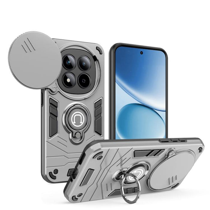Funda para teléfono Camshield con soporte de anillo, For Redmi A7 Pro 171mm / Poco C85x 5G, For Redmi Note 15 Pro 4G Global 163.2mm