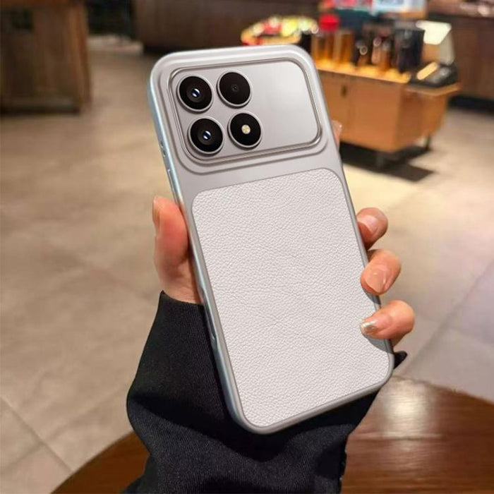 Funda para teléfono de TPU con revestimiento texturizado de cuero y ventana grande, For Redmi A7 Pro 4G / 5G 171mm, For Redmi Turbo 5 Max / Poco X8 Pro Max, For Redmi Turbo 5 5G / Poco X8 Pro 5G, For Redmi Note 15 4G / 5G Global 164mm                  ...