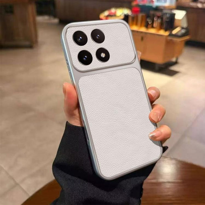 Funda para teléfono de TPU con revestimiento texturizado de cuero y ventana grande, For Redmi A7 Pro 4G / 5G 171mm, For Redmi Turbo 5 Max / Poco X8 Pro Max, For Redmi Turbo 5 5G / Poco X8 Pro 5G, For Redmi Note 15 4G / 5G Global 164mm                  ...