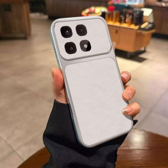 Funda para teléfono de TPU con revestimiento texturizado de cuero y ventana grande, For Redmi A7 Pro 4G / 5G 171mm, For Redmi Turbo 5 Max / Poco X8 Pro Max, For Redmi Turbo 5 5G / Poco X8 Pro 5G, For Redmi Note 15 4G / 5G Global 164mm                  ...