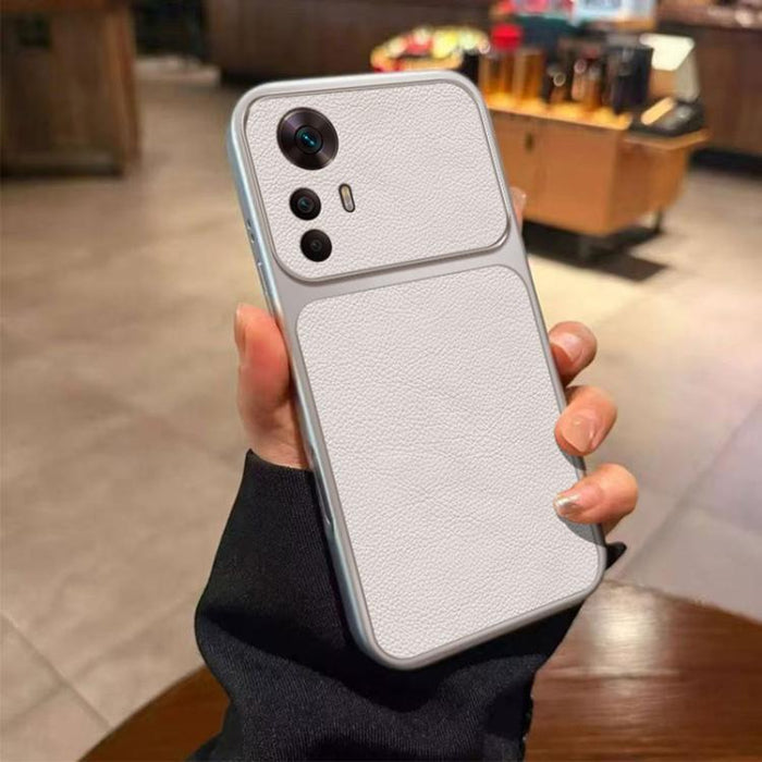 Funda para teléfono de TPU con revestimiento texturizado de cuero y ventana grande, For Redmi A7 Pro 4G / 5G 171mm, For Redmi Turbo 5 Max / Poco X8 Pro Max, For Redmi Turbo 5 5G / Poco X8 Pro 5G, For Redmi Note 15 4G / 5G Global 164mm                  ...