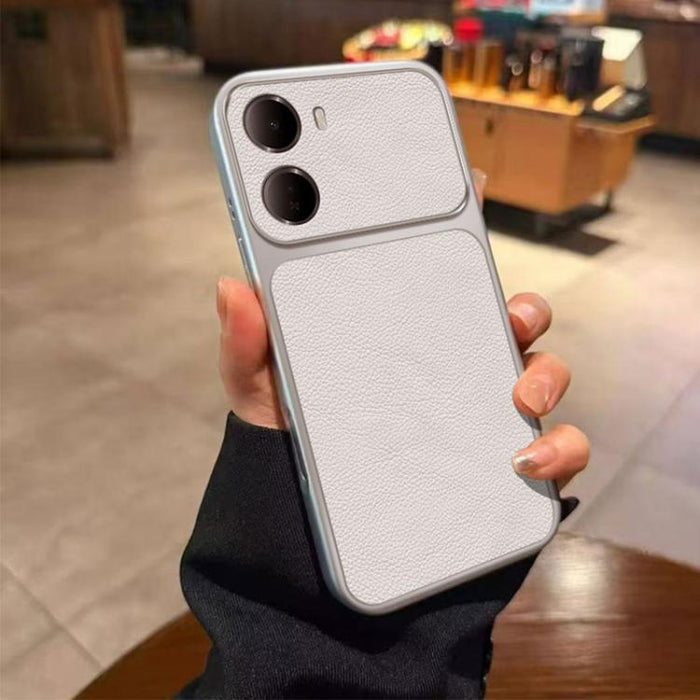 Funda para teléfono de TPU con revestimiento texturizado de cuero y ventana grande, For Redmi A7 Pro 4G / 5G 171mm, For Redmi Turbo 5 Max / Poco X8 Pro Max, For Redmi Turbo 5 5G / Poco X8 Pro 5G, For Redmi Note 15 4G / 5G Global 164mm                  ...