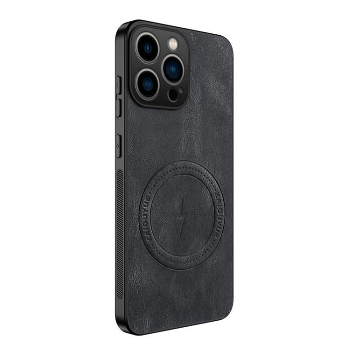 Funda magnética para teléfono WANLONFENG Serie SD con textura de napa, For iPhone 17 Pro Max, For iPhone 17 Pro, For iPhone 17, For iPhone Air