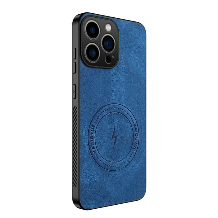 Funda magnética para teléfono WANLONFENG Serie SD con textura de napa, For iPhone 17 Pro Max, For iPhone 17 Pro, For iPhone 17, For iPhone Air