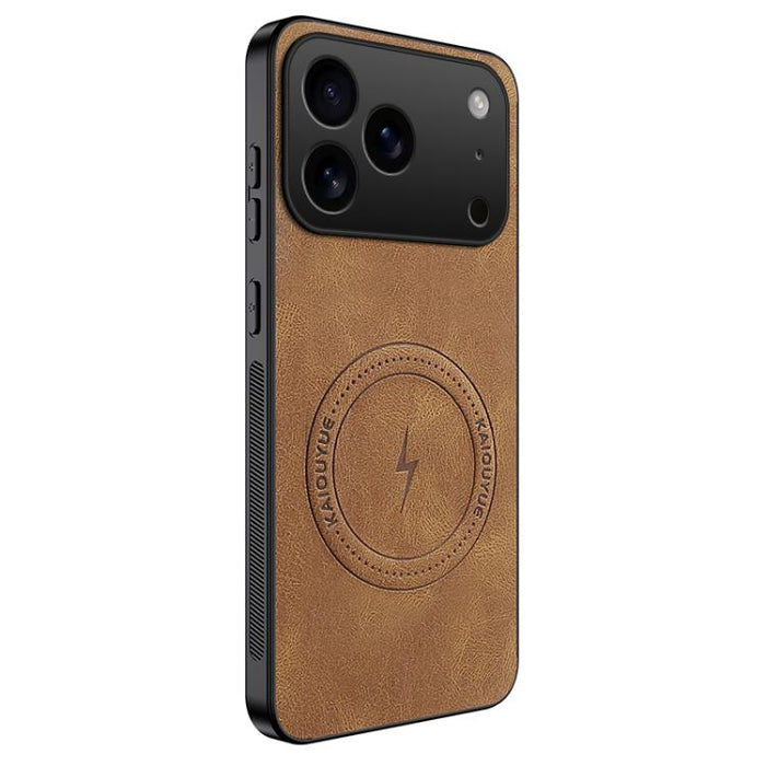 Funda magnética para teléfono WANLONFENG Serie SD con textura de napa, For iPhone 17 Pro Max, For iPhone 17 Pro, For iPhone 17, For iPhone Air