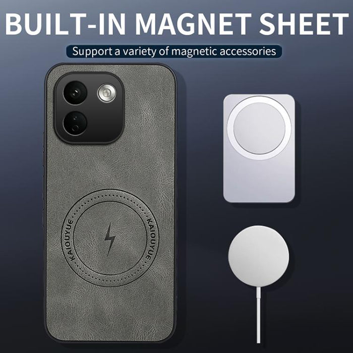Funda magnética para teléfono WANLONFENG Serie SD con textura de napa, For Redmi A7 Pro 171mm / Poco C85x 5G, For Redmi Turbo 5 Max / Poco X8 Pro Max 5G, For Redmi Turbo 5 5G / Poco X8 Pro 5G, For Redmi Note 15 Pro+ 5G Global 163.3mm                   ...