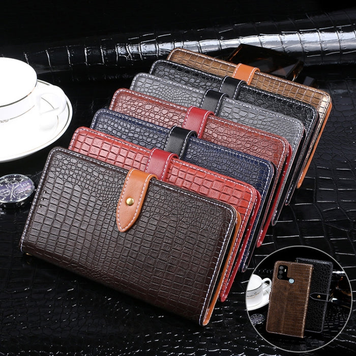 idewei Estuche de cuero con tapa horizontal con textura de cocodrilo con soporte y ranuras para tarjetas y billetera, For Xiaomi Mi 10T 5G, For Xiaomi Mi 10T Pro 5G, For Xiaomi Mi 10T Lite 5G, For Xiaomi Mi 10 Ultra, For Xiaomi Redmi K30 Ultra         ...