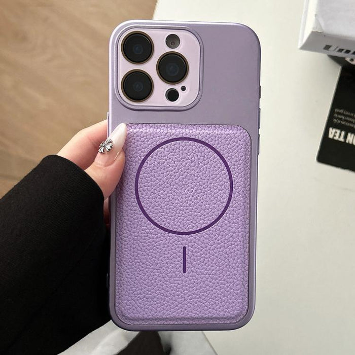 Se transforma en una funda magnética de TPU con textura de cuero de lichi de 17 pulgadas., For iPhone 13 Pro, For iPhone 13, For iPhone 12, For iPhone 12 Pro Max, For iPhone 12 Pro